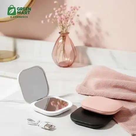 LED Makeup Mirror – 10X Magnifying (Touch Dimming) 2