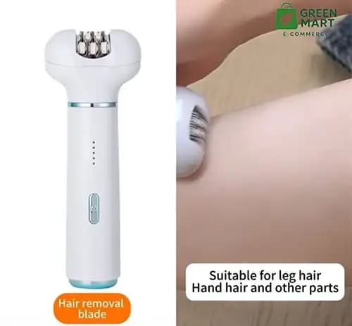 6-In-1 Electric Lady Shaver – Portable & Painless Body Hair Trimmer 2